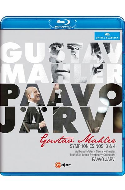 SYMPHONIES NOS.3 & 4/ PAAVO JARVI [말러: 교향곡 3, 4번 - 파보 예르비]