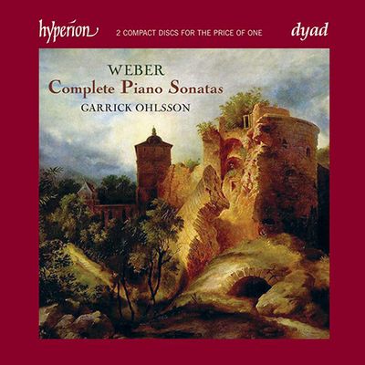 COMPLETE PIANO SONATAS/ GARRICK OHLSSON [베버: 피아노 소나타 전곡 - 개릭 올슨]