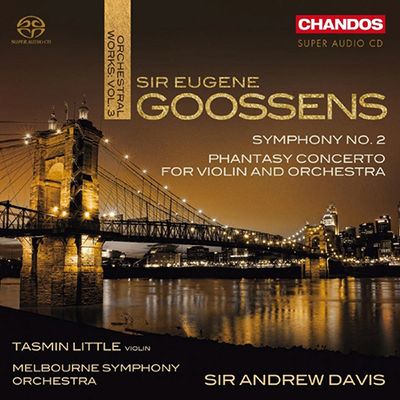 ORCHESTRAL WORKS VOL.3 - SYMPHONY NO.2, FANTASY CONCERTO FOR VIOLIN AND ORCHESTRA/ ANDREW DAIVS [SACD HYBRID] [구센스: 관현악 작품 3집 - 교향곡 2번, 환상 협주곡 | 앤드류 데이비스]