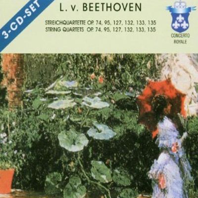 STRING QUARTETS OP.74,95,127,132,133,135/ MELOS QUARTETT STUTTGART
