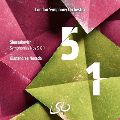 SYMPHONIES NOS.5 & 1/ GIANANDREA NOSEDA [SACD HYBRID] [쇼스타코비치: 교향곡 5 & 1번 - 노세다]