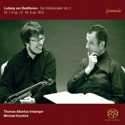 VIOLINSONATEN VOL.2/ THOMAS ALBERTUS IRNBERGER, MICHAEL KORSTICK [SACD HYBRID] [베토벤: 바이올린 소나타 2]