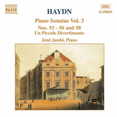 PIANO SONATAS VOL.3/ JENO JANDO [하이든: 피아노 소나타 3집 - 예노 얀도]