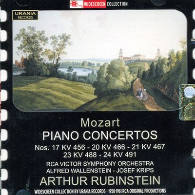 PIANO CONCERTOS/ ARTHIUR RUBINSTEIN, JOSEF KRIPS