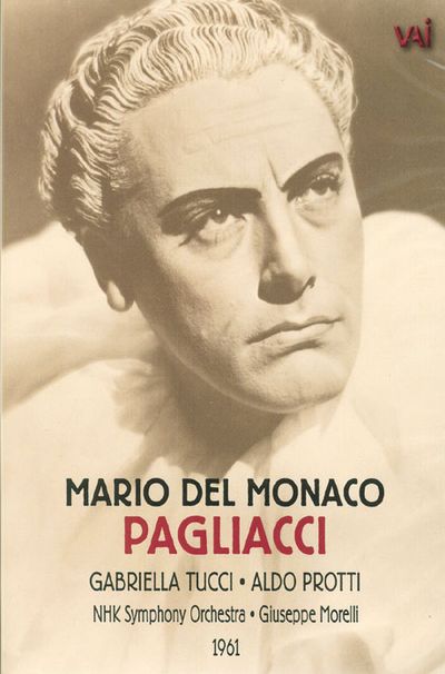 PAGLIACCI/ DEL MONACO/ TUCCI/ PROTTI/ MORELLI 1961