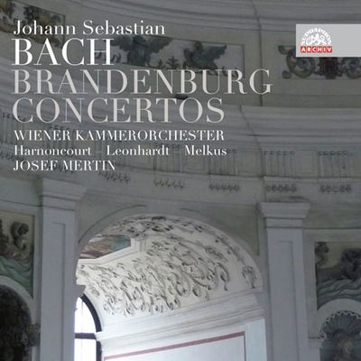 BRANDENBURG CONCERTOS/ JOSEF MERTIN [바흐: 브란덴부르크 협주곡 전곡]