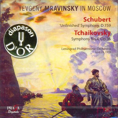 UNFINISHED SYMPHONY D 759, SYMPHONY NO.4 OP.36/ YEVGENY MRAVINSKY [SACD HYBRID]