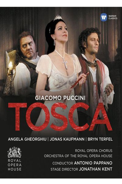 TOSCA/ ANGELA GHEORGHIU, JONAS KAUFMANN, BRYN TERFEL, ANTONIO PAPPANO [푸치니: 토스카]