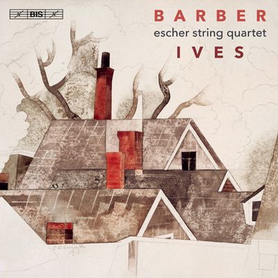 STRING QUARTETS/ ESCHER QUARTET [SACD HYBRID] [바버: 현악 사중주, 아이브스: 현악 사중주, 스케르쪼 - 에셔 현악 사중주단]