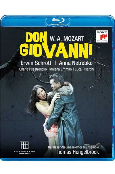 DON GIOVANN/ ERWIN SCHROTT, ANNA NETREBK, THOMAS HENGELBROCK [모차르트 돈 지오바니 - 어윈 슈로트 & 안나 네트렙코]
