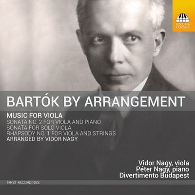 ARRANGEMENT: MUSIC FOR VIOLA/ VIDOR NAGY [바르톡: 바이올린 소나타 2번, 무반주 소나타, 랩소디 1번(비올라 편곡)]