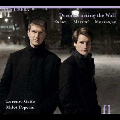 DECONSTRUCTING THE WALL/ LORENZO GATTO, MILOS POPOVIC [에네스쿠, 마르티누, 모크라나츠: 바이올린 작품집]