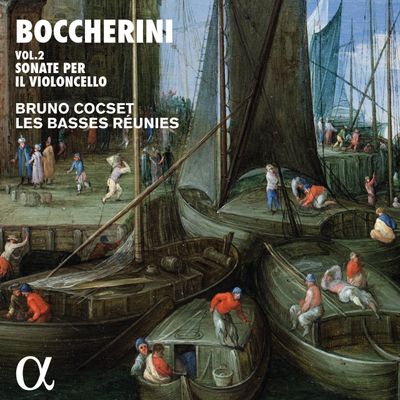 SONATE PER IL VIOLINCELLO E BASSO/ LES BASSES REUNIES, BRUNO COCSET [보케리니: 첼로 소나타 2집 - 브루노 콕, 레 바세 레위니]