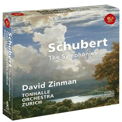 THE SYMPHONIES/ DAVID ZINMAN [슈베르트 교향곡 전집: 톤할레 쮜리히 오케스트라 - 데이빗 진만]