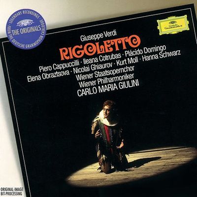 RIGOLETTO/ PLACIDO DOMINGO, CARLO MARIA GIULINI [THE ORIGINALS] [베르디: 리골레토 - 도밍고, 줄리니]