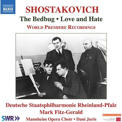 THE BEDBUG & LOVE AND HATE/ MARK FITZ-GERALD [쇼스타코비치: 영화 음악 작품집 - 빈대 & 사랑과 증오]
