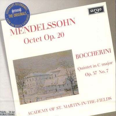 OCTET/ QUINTET OP.37 NO.7/ ACADEMY OF ST MARTIN IN THE FIELDS [THE ORIGINALS]