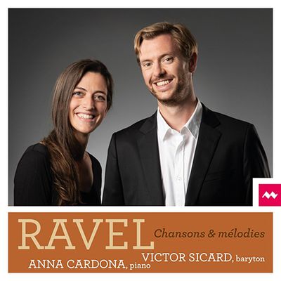 CHANSONS & MELODIES/ VICTOR SICARD, ANNA CARDONA [라벨: 가곡집 - 빅토르 시카르]
