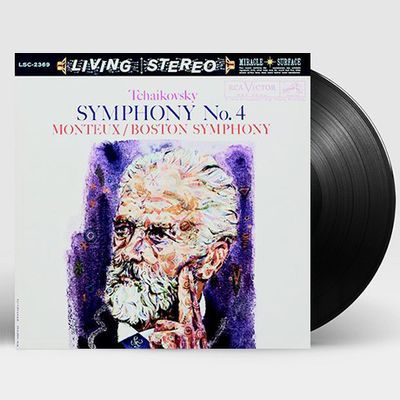 SYMPHONY NO.4/ PIERRE MONTEUX [차이코프스키: 교향곡 4번 - 피에르 몽퇴] [200G LP]
