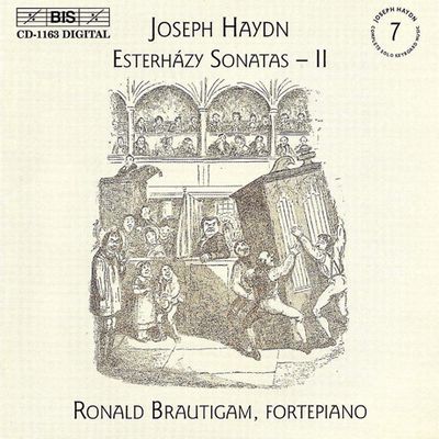 COMPLETE SOLO KEYBOARD MUSIC VOL.7: ESTERHAZY SONATAS 2/ RONALD BRAUTIGAM [하이든: 독주 건반 소나타 7집 - 로날드 브라우티함]