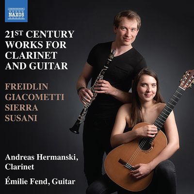 21ST CENTURY WORKS FOR CLARINET AND GUITAR/ ANDREAS HERMANSKI, EMILIE FEND [클라리넷과 기타를 위한 21세기 작품들 - 안드레아스 헤르만스키, 에밀이 펭]