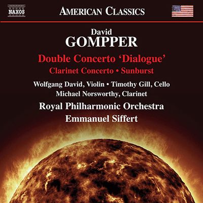 DOUBLE CONCERTO ”DIALOGUE”, CLARINET CONCERTO, SUNBURST/ EMMANUEL SIFFERT [곰퍼: 이중 협주곡(대화), 클라리넷 협주곡, 선버스트]