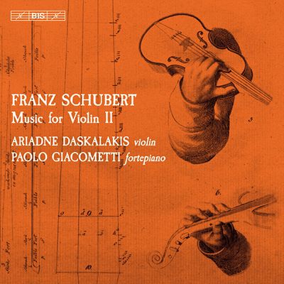 MUSIC FOR VIOLIN 2/ ARIADNE DASKALAKIS, PAOLO GIACOMETTI [SACD HYBRID] [슈베르트: 바이올린을 위한 작품 2집 - 아리아드네 다스칼라키스]
