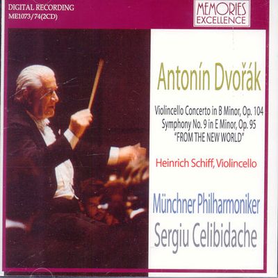 CONCERTO FOR VIOLINCELLO AND ORCHESTRA IN B MINOR/ SYMPHONY NO.9/ SERGIU CELIBIDACHE