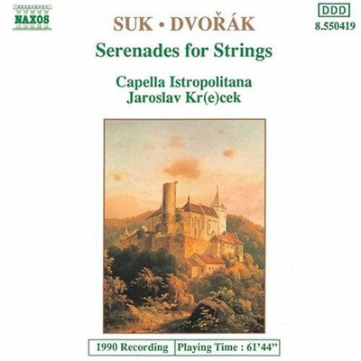 SERENADES FOR STRINGS/ JAROSLAV KRECHEK [수크 & 드보르작: 현을 위한 세레나데]