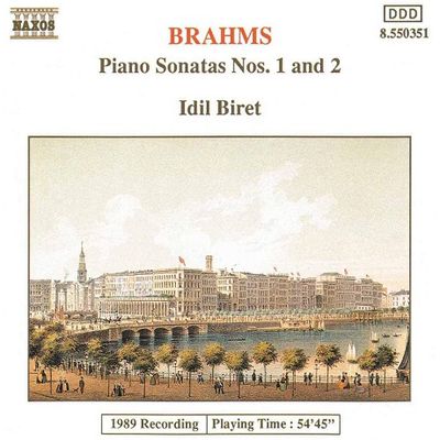 PIANO SONATA NOS.1 & 2/ IDIL BIRET [브람스: 피아노 소나타 1, 2번 - 이딜 비레]
