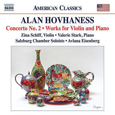 CONCERTO NO.2, WORKS FOR VIOLIN AND PIANO/ AVLANA EISENBERG [호바네스: 협주곡 2번, 바이올린과 피아노를 위한 작품 - 아블라나 아이젠버그]