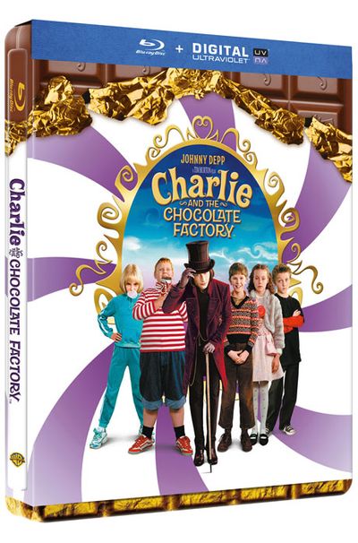 찰리와 초콜릿 공장 [스틸북 한정판] [CHARLIE AND THE CHOCOLATE FACTORY]