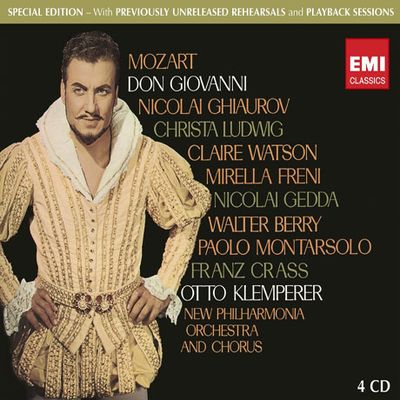 DON GIOVANNI/ NICOLAI GHIAUROV, OTTO KLEMPERE