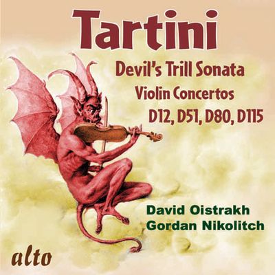 DEVIL'S TRILL SONATA & VIOLIN CONCERTOS/ DAVID OISTRAKH, GORDAN NIKOLITCH [타르티니: 바이올린 소나타 ‘악마의 트릴’ & 바이올린 협주곡집]