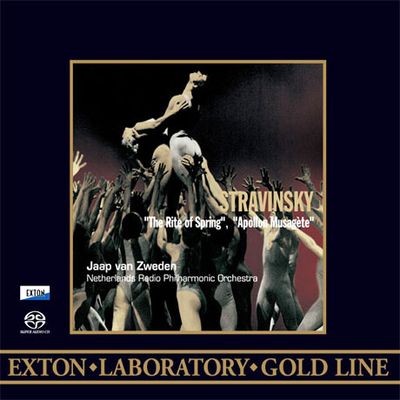 THE RITE OF SPRING & APOLLON MUSAGETE/ JAAP VAN ZWEDEN [LABORATORY GOLD LINE] [SACD HYBRID] [스트라빈스키: 봄의 제전 & 뮤즈를 이끄는 아폴론]