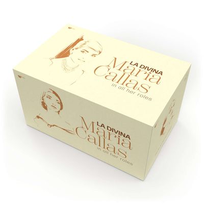 LA DIVINA: MARIA CALLAS IN ALL HER ROLES [마리아 칼라스 전집] [131CD+3BD+1DVD]