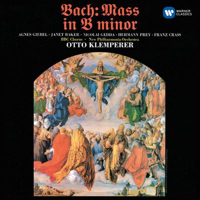 MASS IN B MINOR/ OTTO KLEMPERER [ORIGINAL JACKET] [바흐: 미사 B단조]