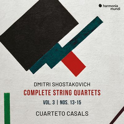 STRING QUARTET VOL.3 : NOS.13~15/ CUARTETO CASALS [쇼스타코비치: 현악 사중주 3집 - 카잘스 현악 사중주단]