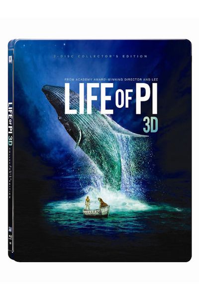 라이프 오브 파이 3D+2D [렌티큘러 스틸북 한정판] [LIFE OF PI]