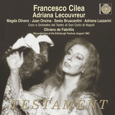 ADRIANA LECOUVREUR/ MAGDA OLIVERO, OLIVIERO DE FABRITIIS [칠레아: 아드리아나 르퀴브뢰르]