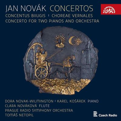 CONCERTOS/ DORA NOVAK-WILMINGTON, KAREL KOSAREK [노바크: 포핸즈 피아노 협주곡, 두 대의 피아노를 위한 협주곡 외 - 도라 노바크-윌밍턴, 카렐 코샤레크]