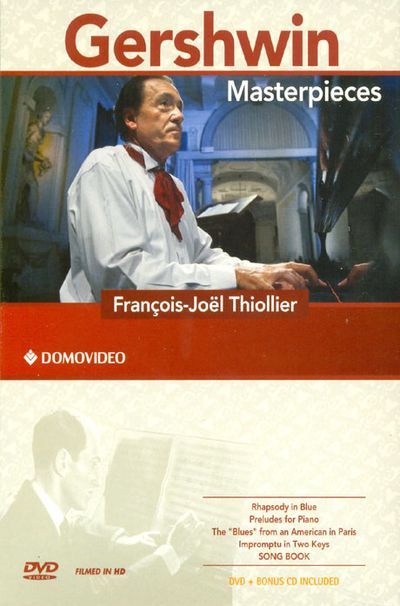 MASTERPIECES/ FRANCOIS-JOEL THIOLLIER [DVD+CD] [거쉰: 피아노작품집]