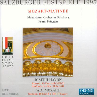 SALZBURGER FESTSPIELE 1995/ MOZARTEUM ORCHESTER SALZBURG/ FRANS BRUGGEN