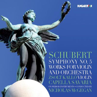 SYMPHONY NO.5 & WORKS FOR VIOLIN AND ORCHESTRA/ ZSOLT KALLO, NICHOLAS MCGEGAN [슈베르트: 협주곡 5번 & 바이올린과 오케스트라 작품집]