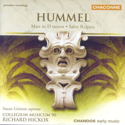 MASS IN D MINOR/ SALVE REGINA/ SUSAN GRITTON