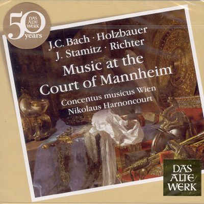 MUSIC AT THE COURT OF MANNHEIM/ NIKOLAUS HARNONCOURT