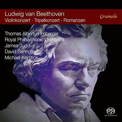 VIOLIN CONCERTO, TRIPLE CONCERTO, ROMANCES/ JAMES JUDD, THOMAS ALBERTUS IRNBERGER [SACD HYBRID] [베토벤: 바이올린 협주곡, 삼중협주곡, 로망스 1, 2번]