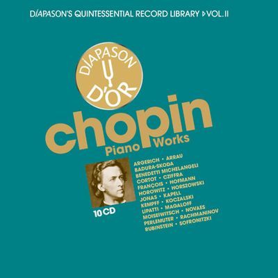 PIANO WORKS [DIAPASONS QUINTESSENTIAL RECORD LIBRARY VOL.2] [쇼팽: 피아노 명연 박스 세트]