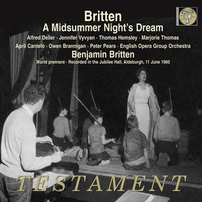 A MIDSUMMER NIGHTS DREAM/ ALFRED DELLER, JENNIFER VYVYAN [브리튼: <한 여름밤의 꿈>전곡 - 세계 초연 실황]