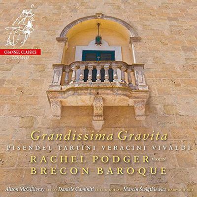 GRANDISSIMA GRAVITA: PISENDEL, TARTINI, VERACINI & VIVALDI/ BRECON BAROQUE [SACD HYBRID] [피젠델, 타르티니, 베라치니, 비발디:  바이올린 소나타 - 레이첼 포저, 브레콘 바로크]